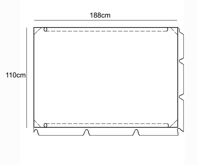 Tag til Havesvinge 110x188 cm Brun