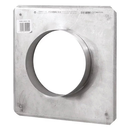Taggennemføring 180 mm Rustfrit Stål