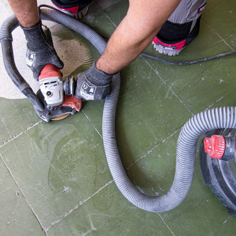 Skive til fjernelse af epoxymaterialer og fiberbelægninger fra Rubi