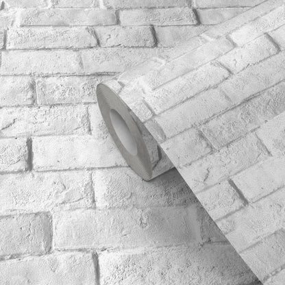 Easy Roll Alfreton Bricks grå vinyltapet