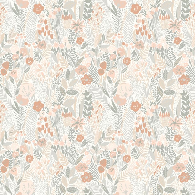 Easy Roll Aristea Flowers pastel vinyltapet