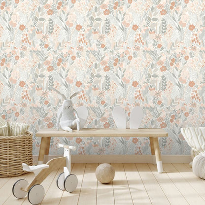 Easy Roll Aristea Flowers pastel vinyltapet