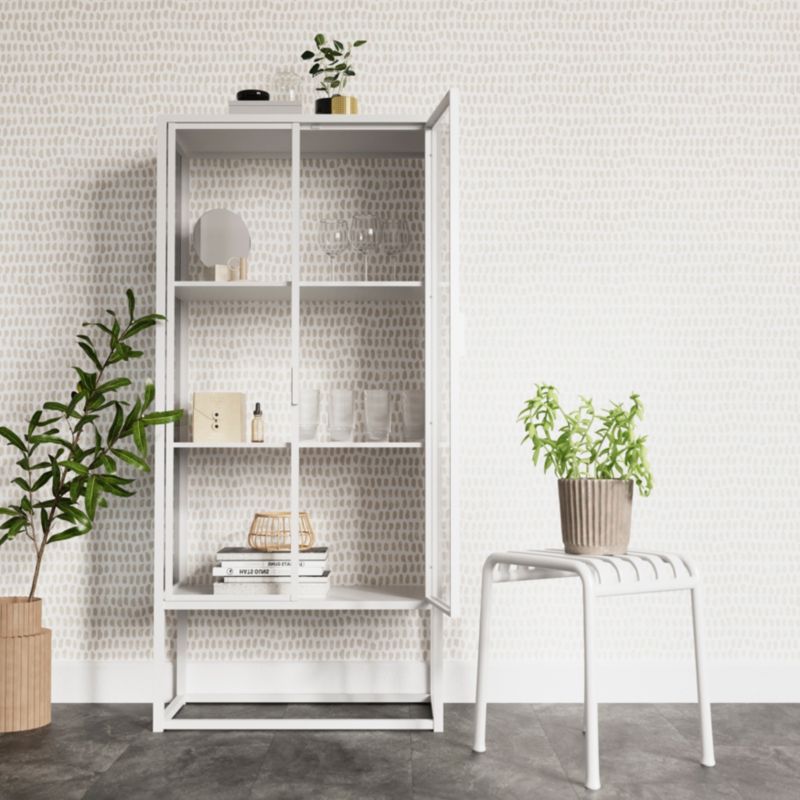 Easy Roll Ascott Dots beige vinyltapet