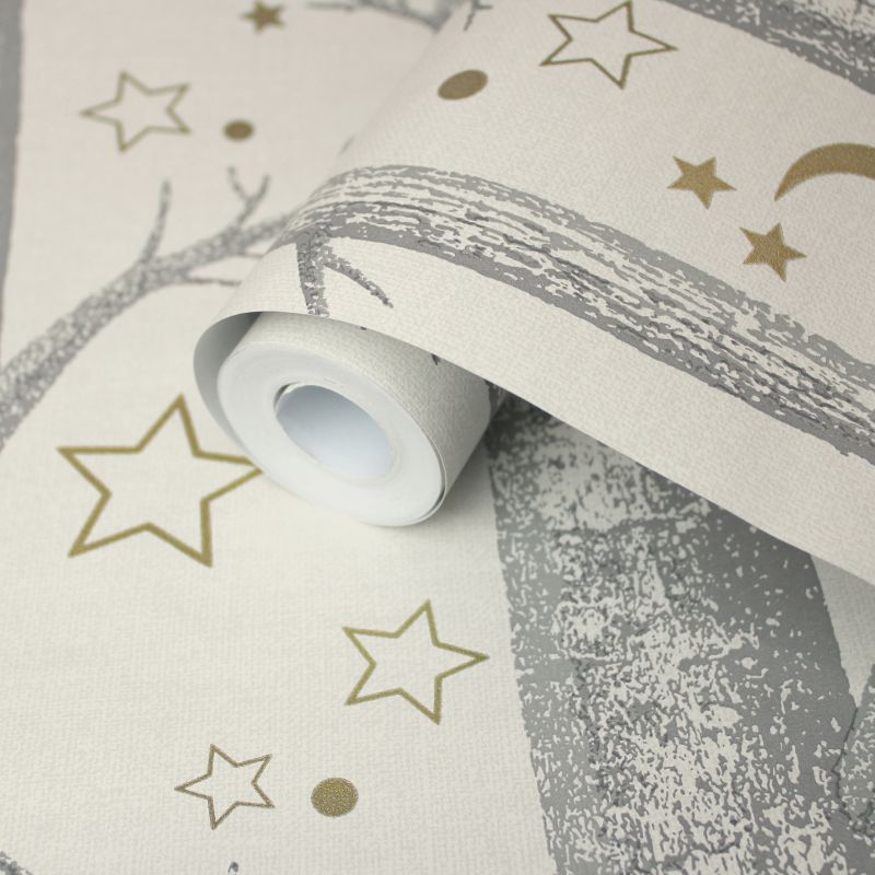 GoodHome Lolite fliselin tapet i creme