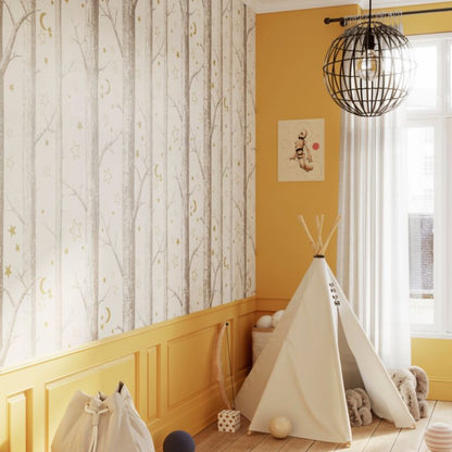GoodHome Lolite fliselin tapet i creme