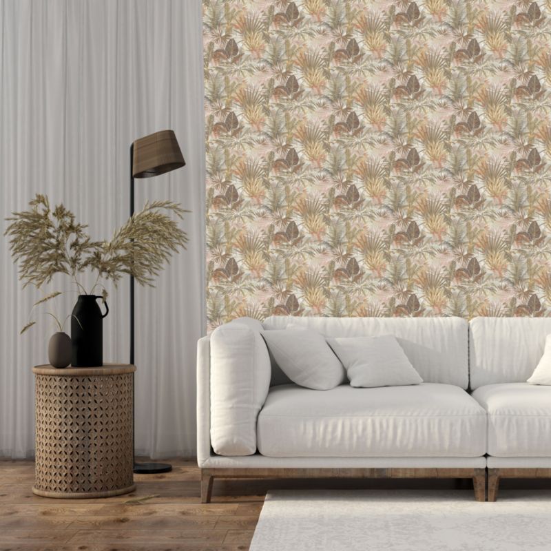 Vinyltapet på nonwoven Dioman beige