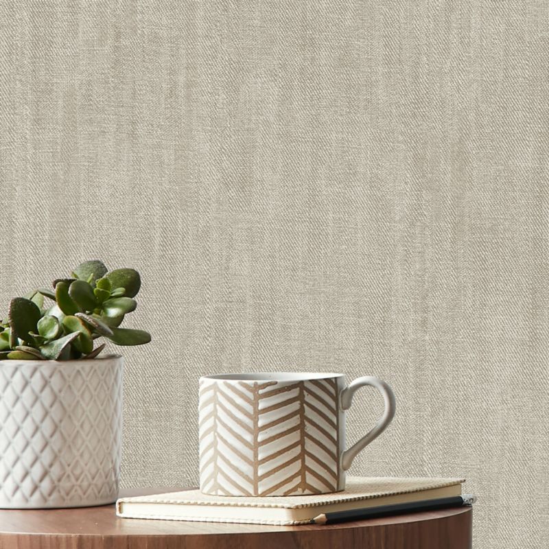 Vinyltapet på non-woven basis Donpe beige