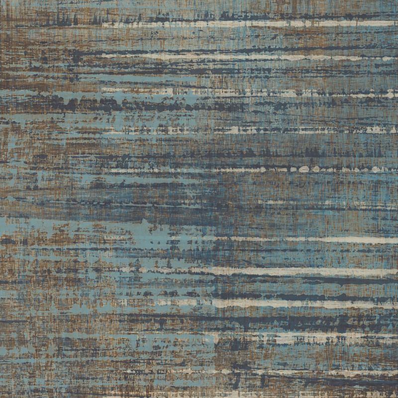 Vinyltapet på nonwoven Fluoe blå