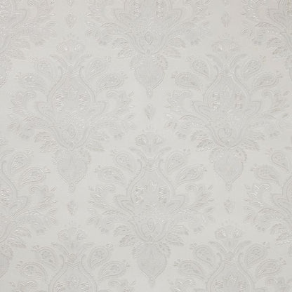 GoodHome Abeli hvid vinyltapet på nonwoven