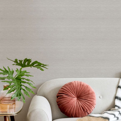 GoodHome Agat glat beige vinyltapet på non-woven