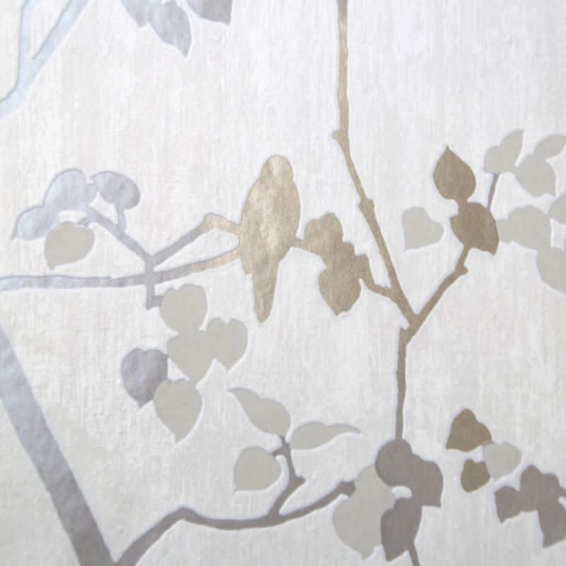 Vinyltapet på nonwoven GoodHome Bromus i cremefarve