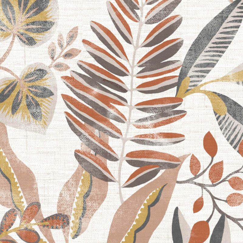 GoodHome Bronz vinyltapet på nonwoven i lys beige