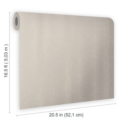 GoodHome Crisal vinyltapet på nonwoven i cremefarve