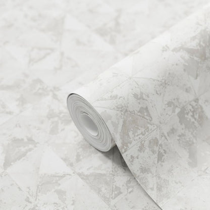 GoodHome Eudya vinyltapet på nonwoven i hvid-grå