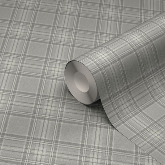 GoodHome Falcata vinyltapet på non-woven med tern
