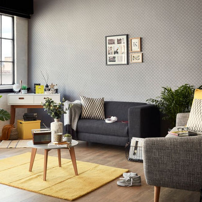 GoodHome Ficus brun vinyltapet på nonwoven