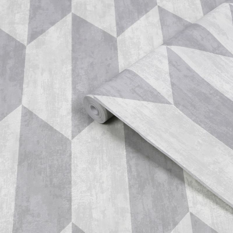 GoodHome Garnet grå vinyltapet på non-woven