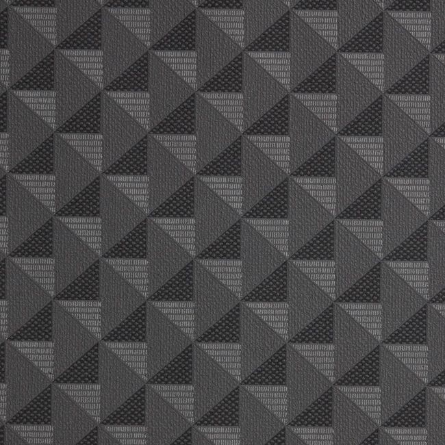Vinyltapet på nonwoven GoodHome Lyrata sort