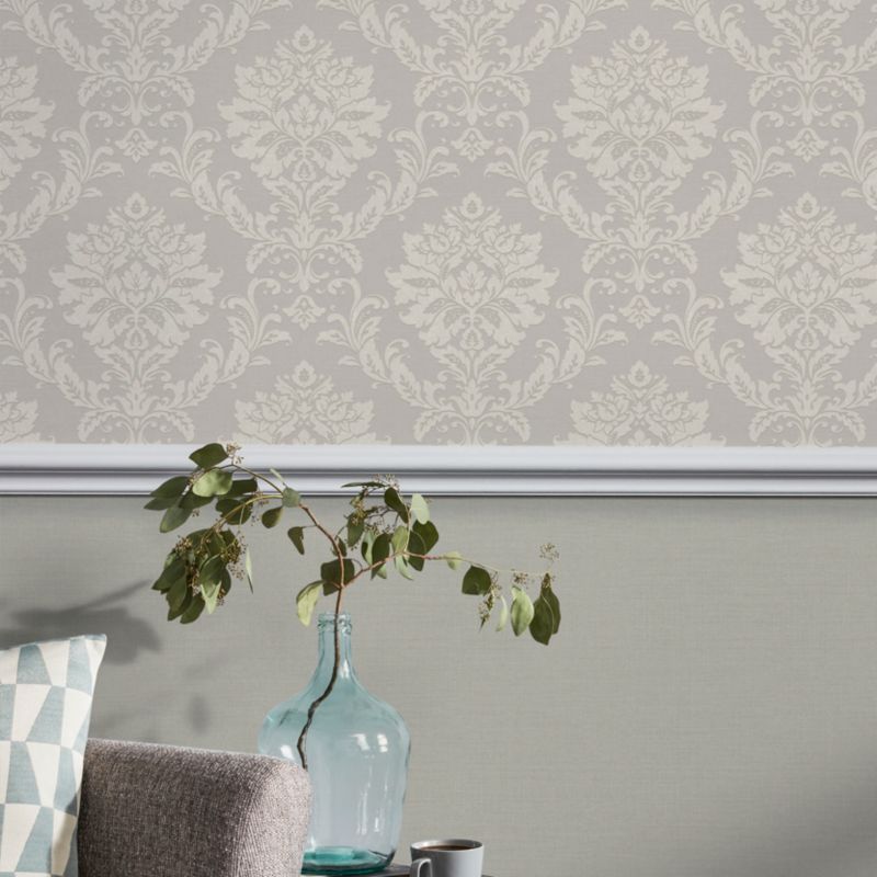 Vinyltapet på nonwoven GoodHome Mire beige