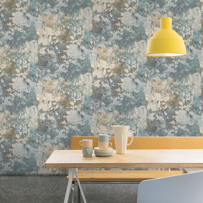 GoodHome Nivosa vinyltapet på nonwoven med slidt look