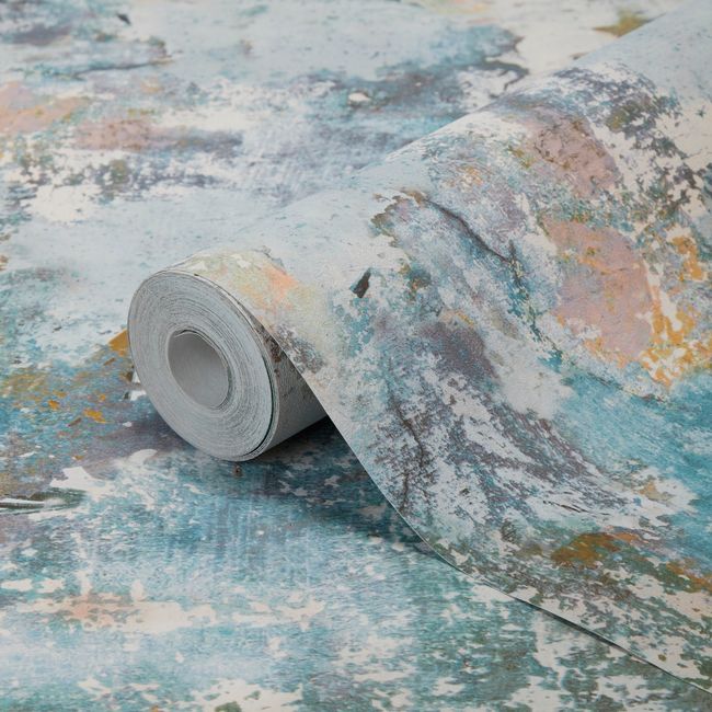 GoodHome Nivosa vinyltapet på nonwoven med slidt look
