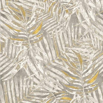 GoodHome Perod vinyltapet på non-woven i beige-gul