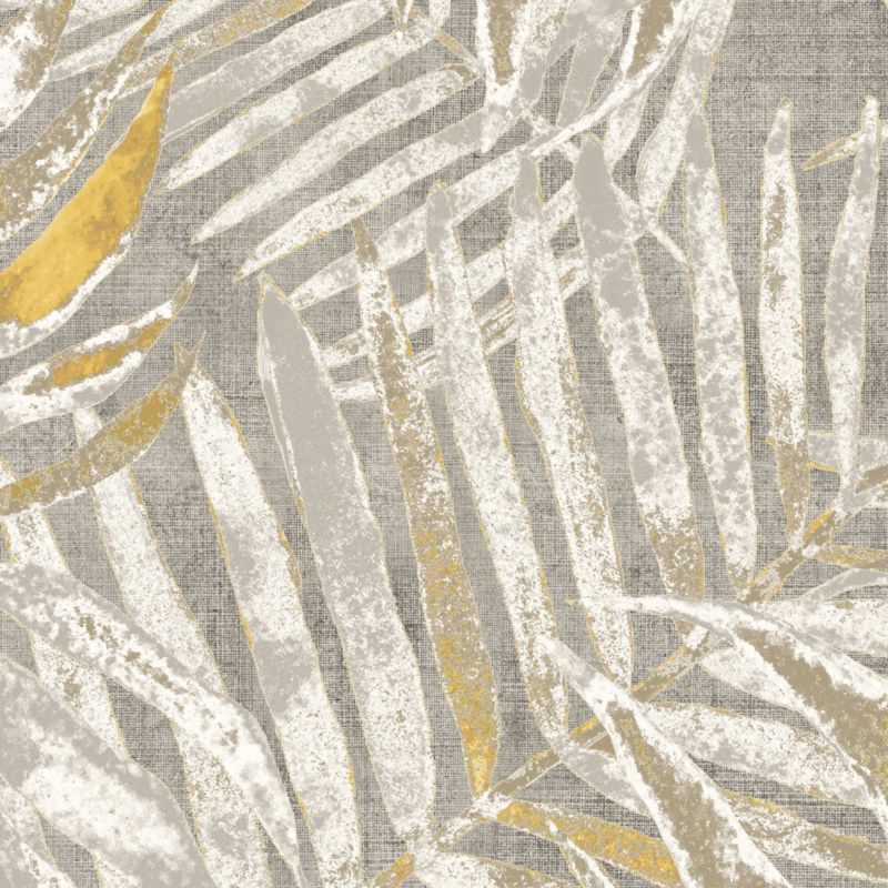 GoodHome Perod vinyltapet på non-woven i beige-gul