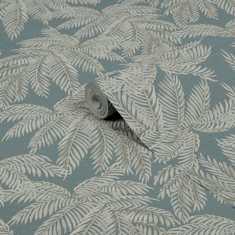 GoodHome Pyroo vinyltapet på nonwoven med havtema