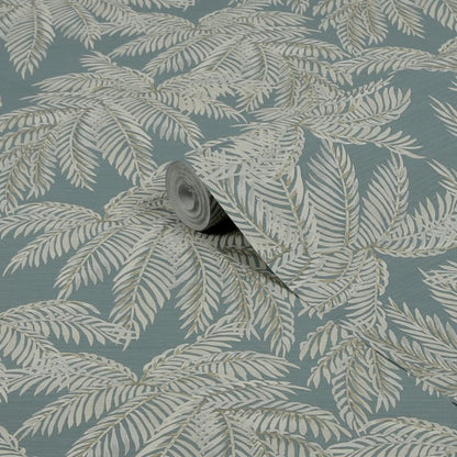 GoodHome Pyroo vinyltapet på nonwoven med havtema