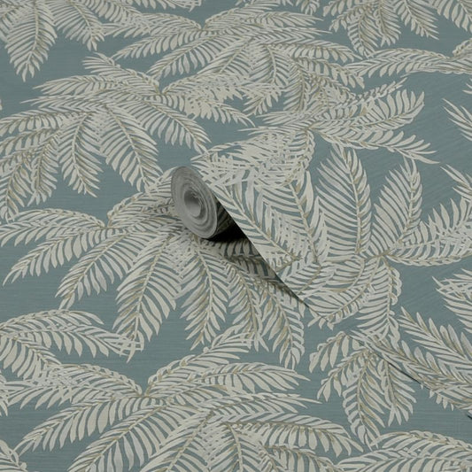 GoodHome Pyroo vinyltapet på nonwoven med havtema