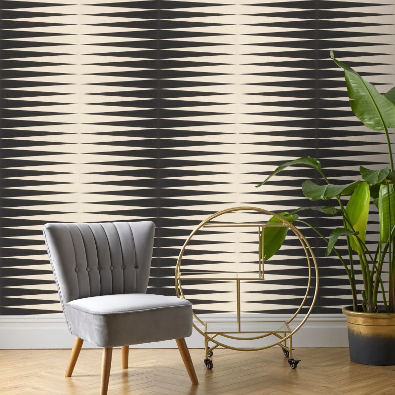 Vinyltapet på nonwoven GoodHome Rockwell mønster
