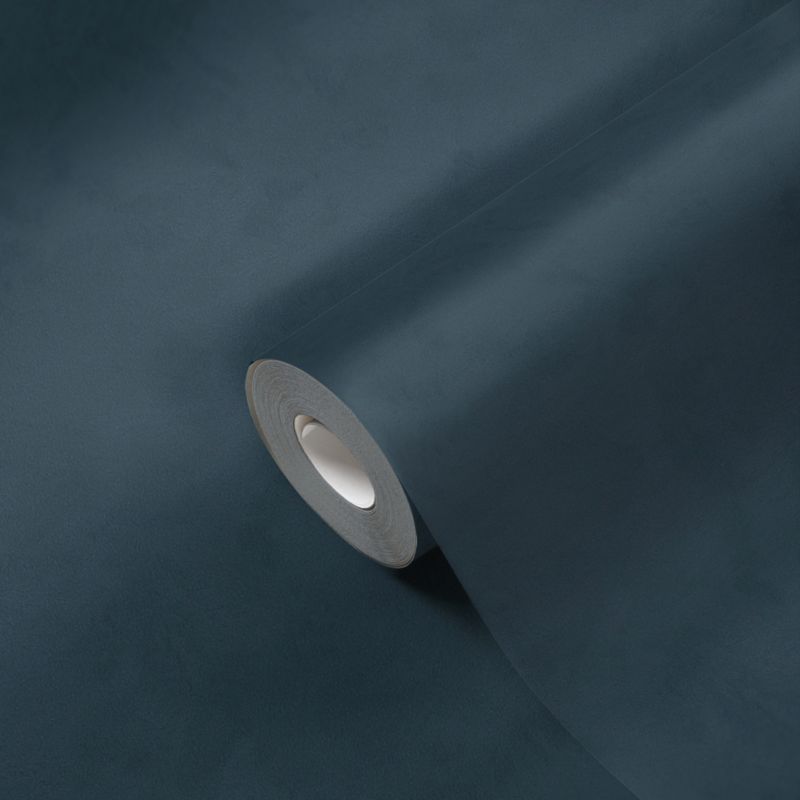 Vinyltapet på nonwoven-baggrund Izier i mørkeblå