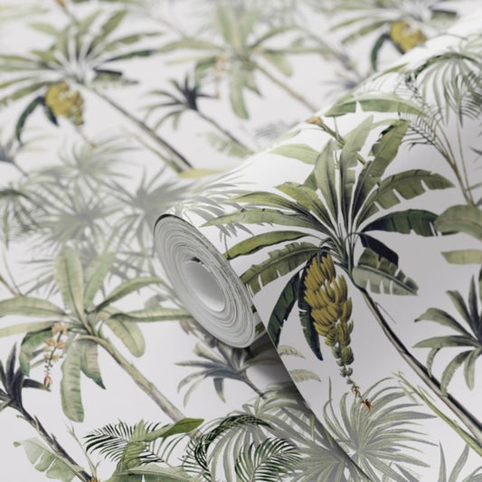 Vinyltapet på nonwoven Pirit i creme