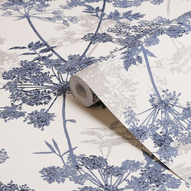 Superfresco Easy Light Radiant Floral vinyltapet på nonwoven-basis med blomster