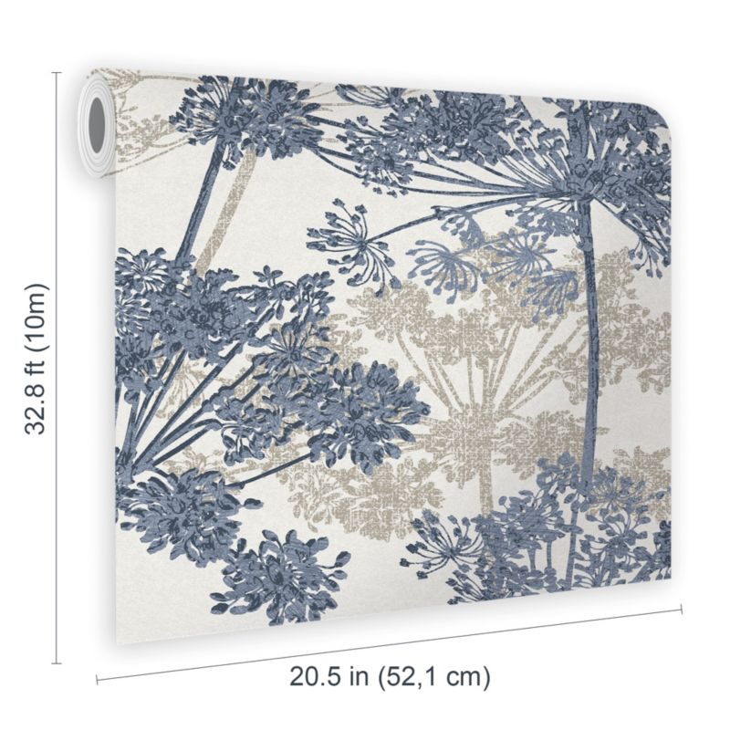 Superfresco Easy Light Radiant Floral vinyltapet på nonwoven-basis med blomster