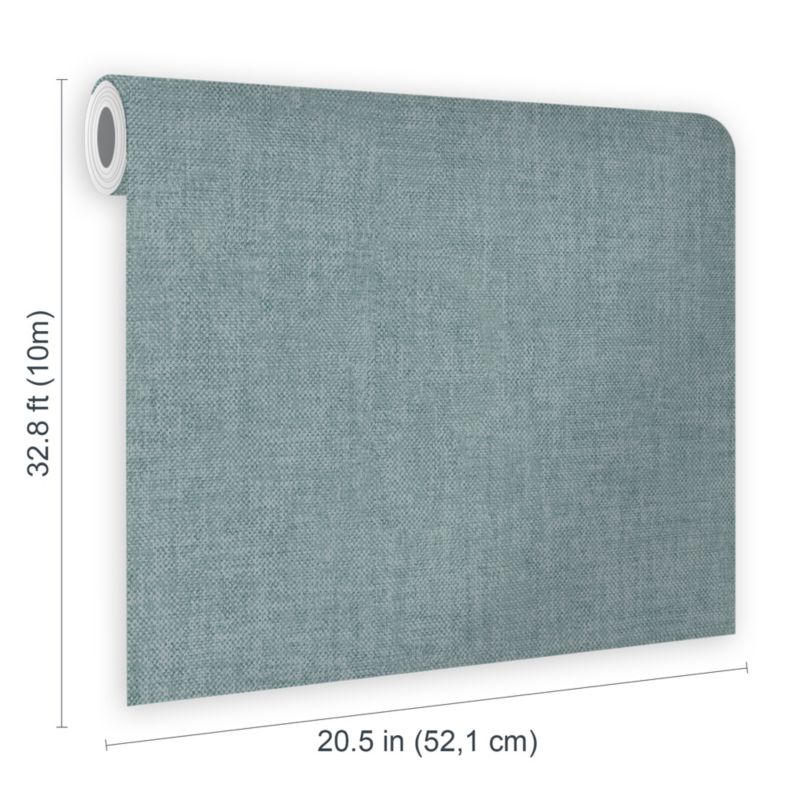 Superfresco Easy blå vinyltapet på non-woven