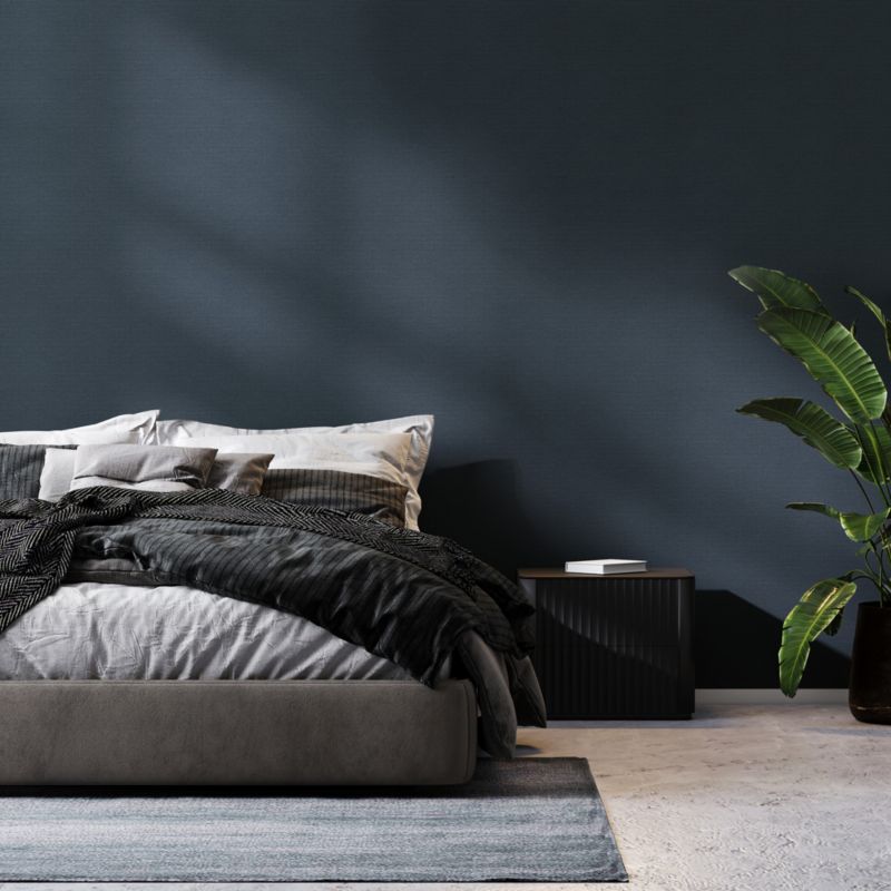 Superfresco Easy Twill blå vinyltapet på nonwoven