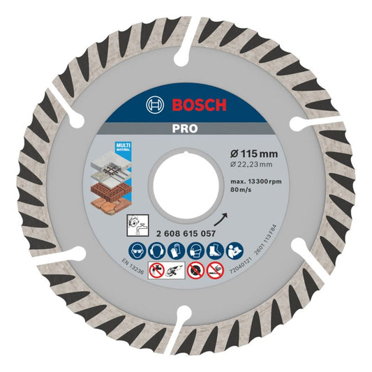 Bosch PRO diamantklinge 2 x 115 mm