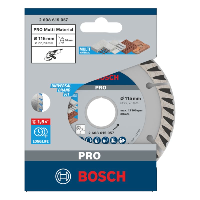 Bosch PRO diamantklinge 2 x 115 mm