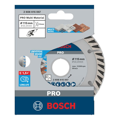 Bosch PRO diamantklinge 2 x 115 mm