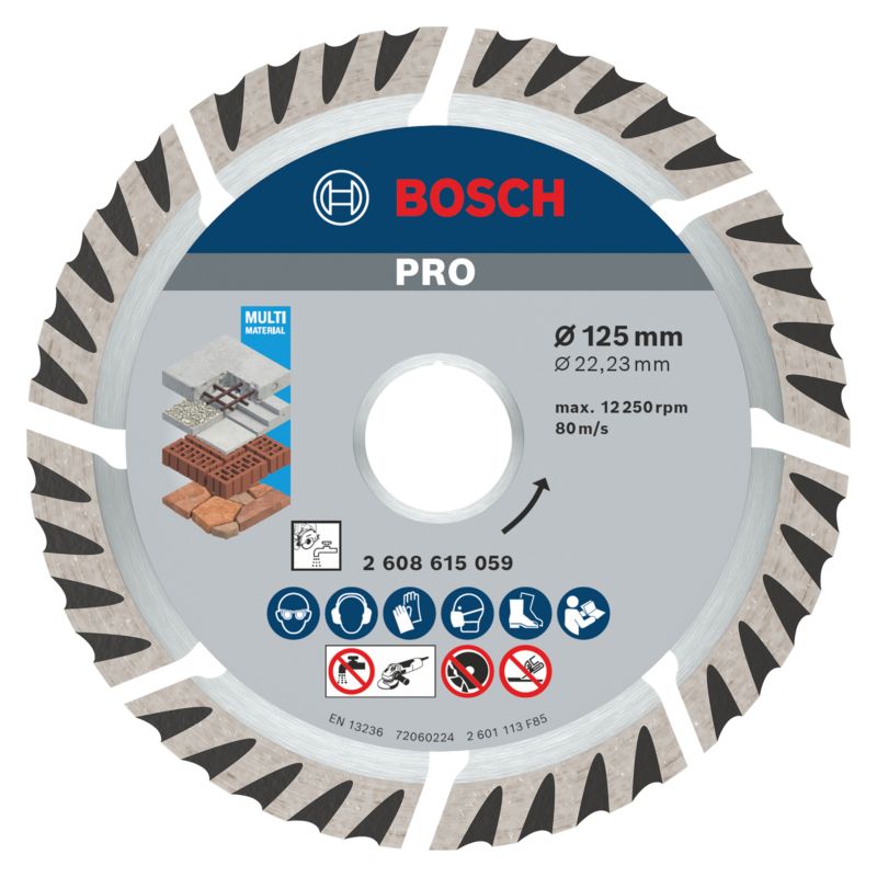 Bosch PRO diamantklinge 2 x 125 mm