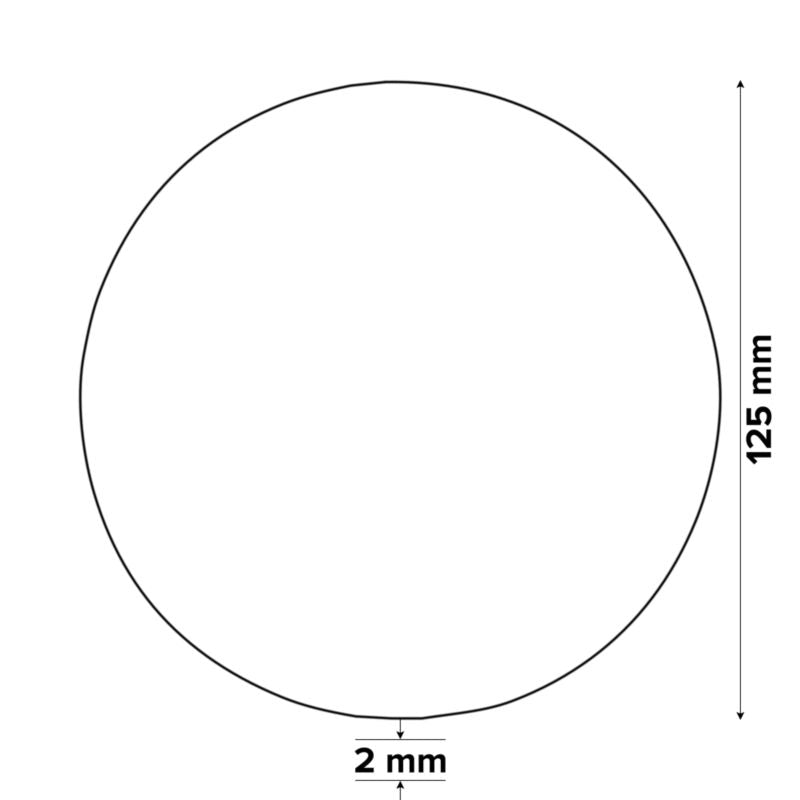Erbauer diamantklinge med kontinuerlig kant 125 x 22,2 mm
