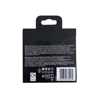 Erbauer diamantklinge til skæring af inox-metal 115 x 22,23 mm