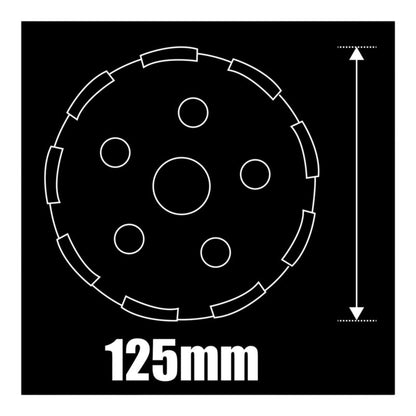 Erbauer diamantklinge til slibning 125 mm enkelt