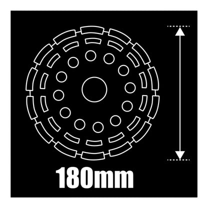 Erbauer diamantklinge til slibning 180 mm dobbelt