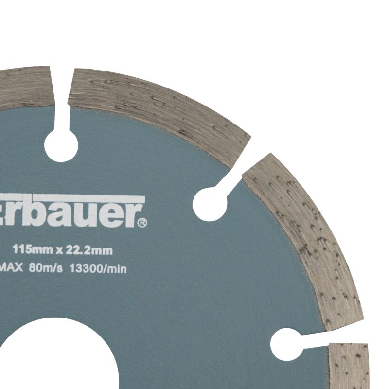 Erbauer segmenteret diamantklinge 115 x 22,2 mm