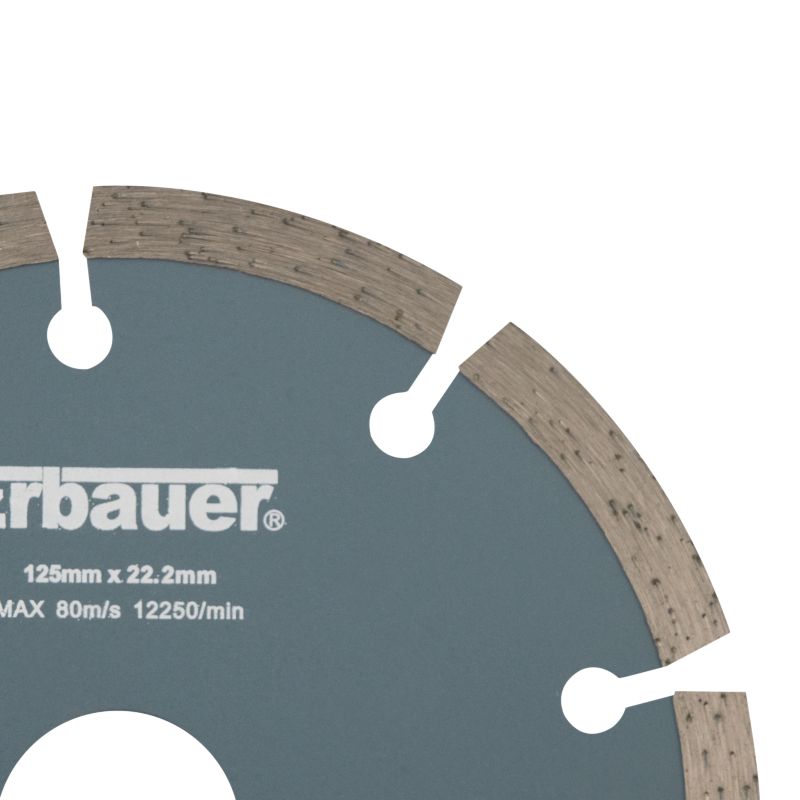Erbauer segmenteret diamantskive 125 x 22,2 mm