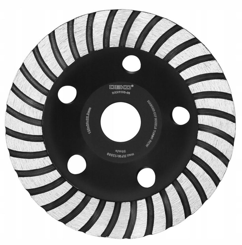 DEKO diamantkopskive til beton 125 mm – 1 stk.