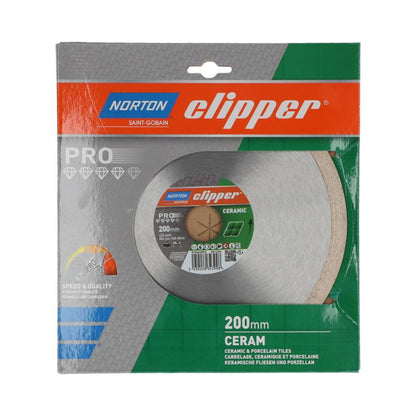 Norton Clipper MD120C diamantklinge 200 x 25,4 mm