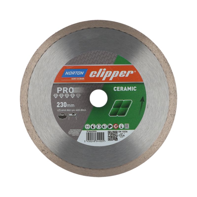 Norton Clipper MD120C diamantklinge 230 x 25,4 mm